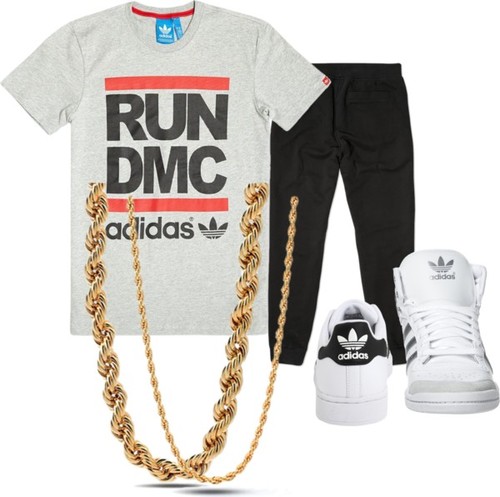 adidas 80s outfit